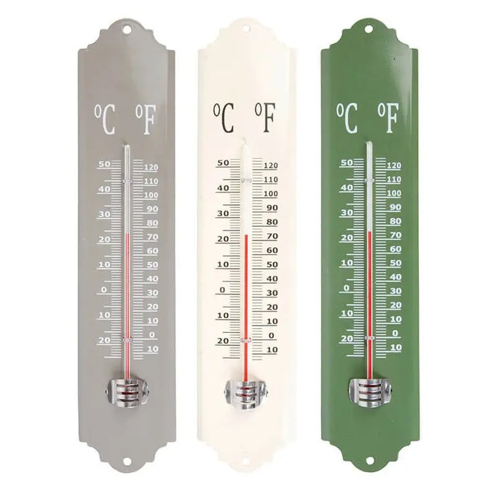 Zinc Outdoor Thermometer