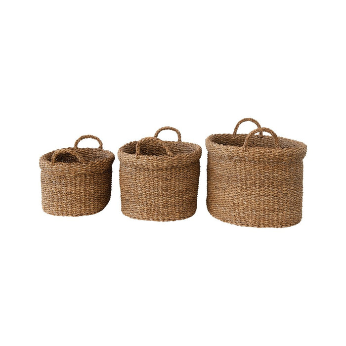 Voyage Oval Seagrass Basket