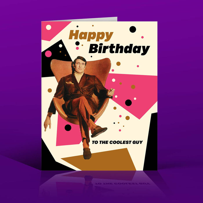 Cool Man Birthday Card