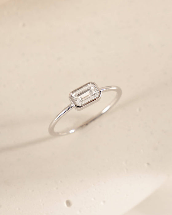 Baguette Bezel Ring