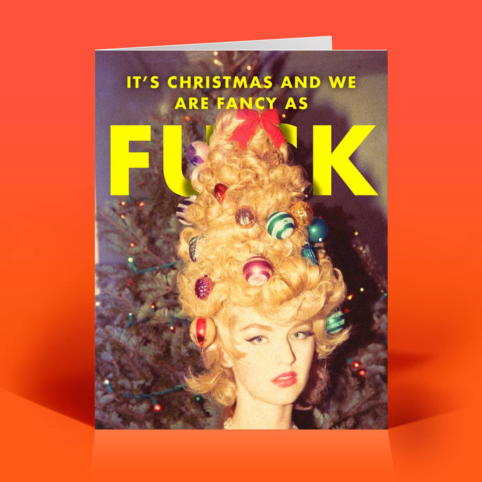 Fancy as F*ck Christmas Card