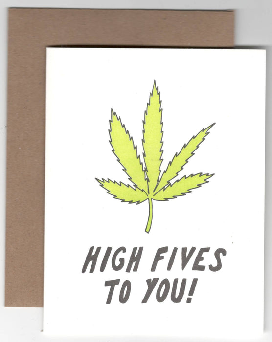 Weed High Five