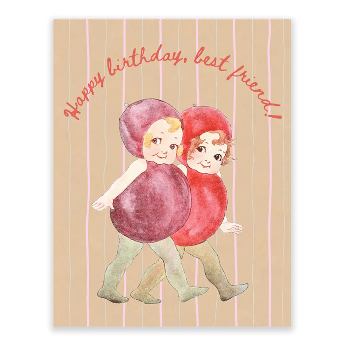 Plum Head Best Friends Card