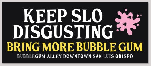 San Luis Obispo Bumper Sticker