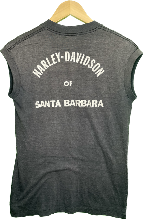 M 80s Santa Barbara Vintage Harley Vert Muscle Shirt T-Shirt