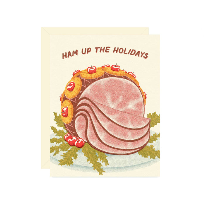 Holiday Ham Christmas Greeting Card