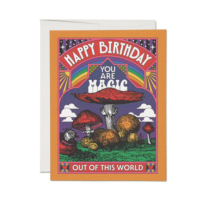 Out of This World greeting card