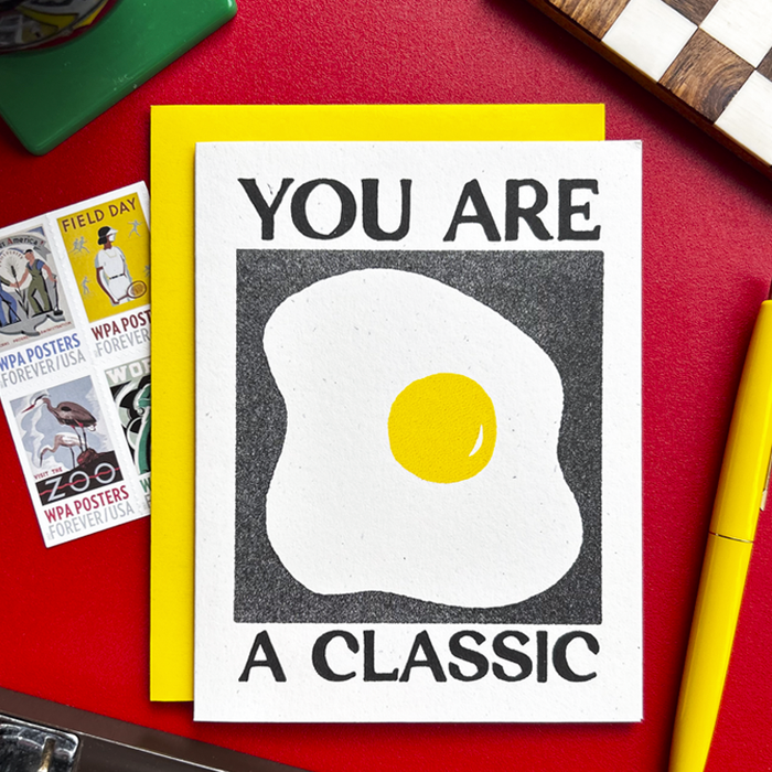 You Are A Classic - Risograph Card