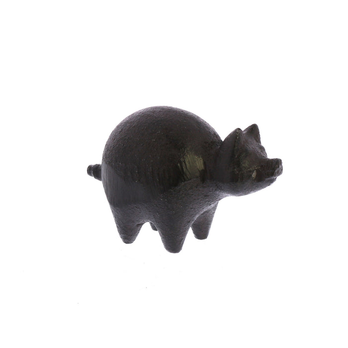 Botero Critter Cast Iron Pig