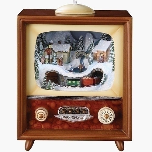 5.75" Musical LED TV - Train w/ Dials