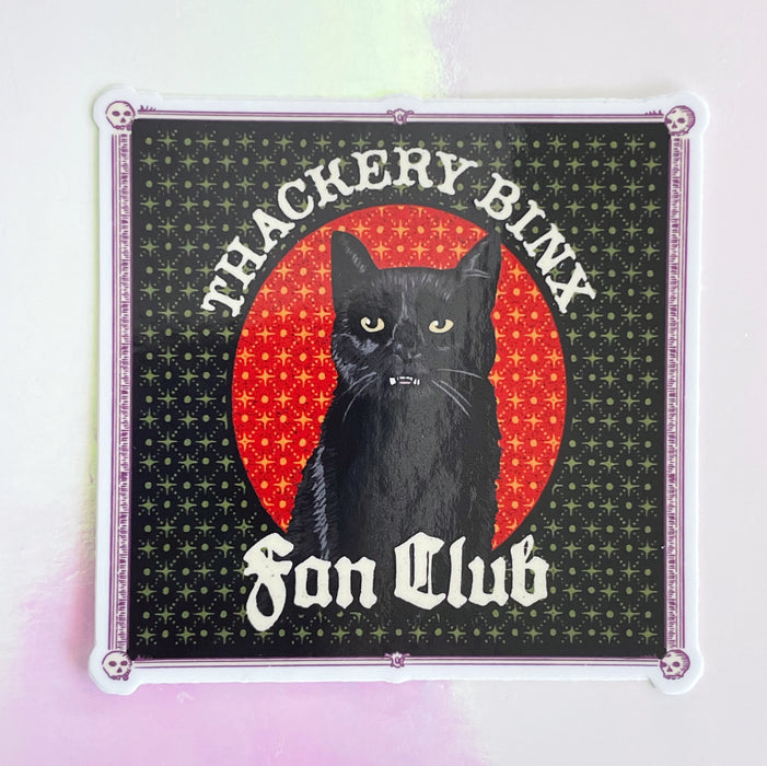 Thackery Binx Fan Club Sticker