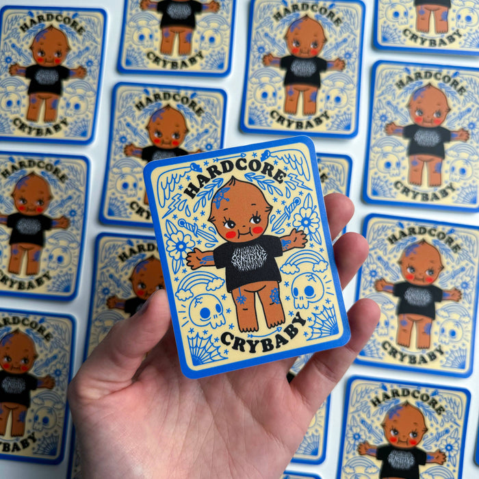 HARDCORE CRYBABY STICKER