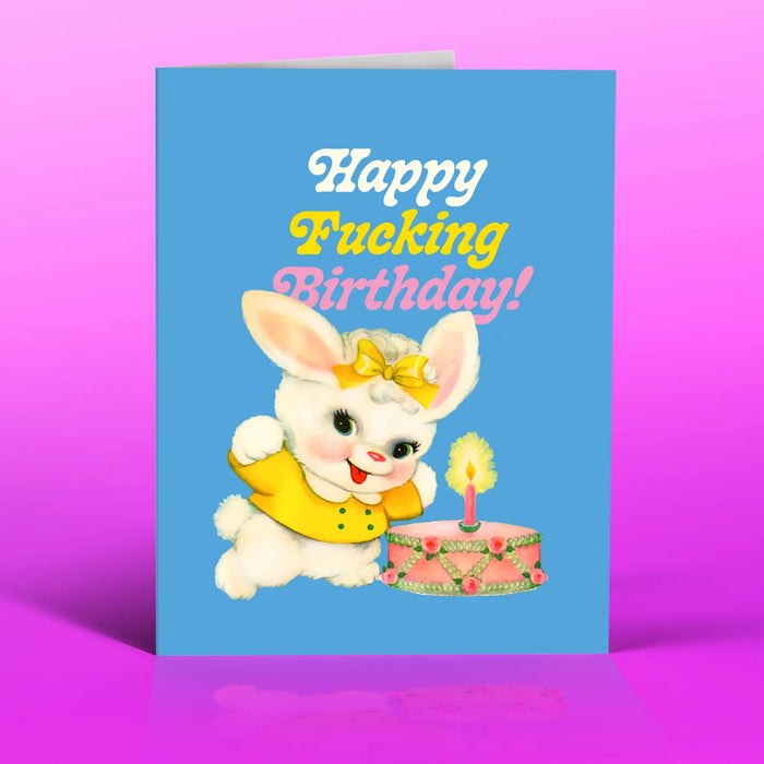 Birthday Bunny Card