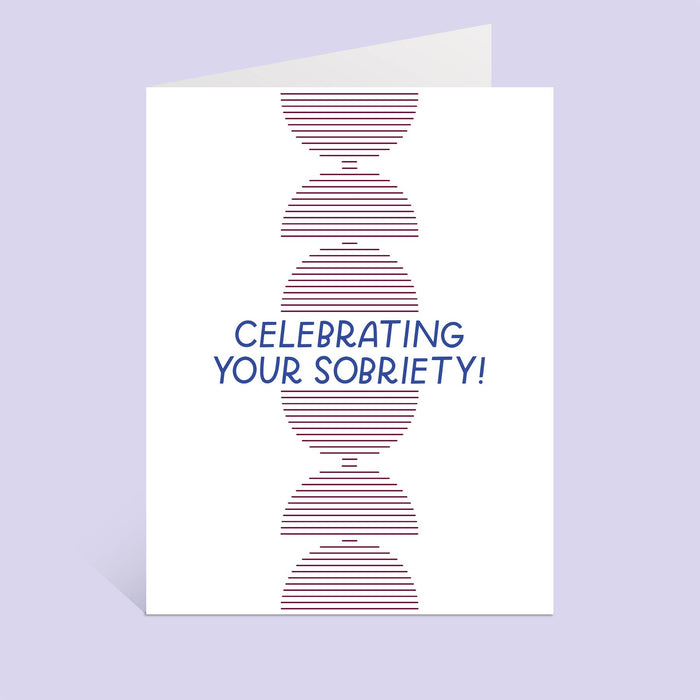Celebrating Sobriety Greeting Card | Sober Anniversary