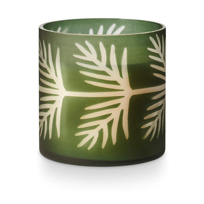 Pine Glass Candle