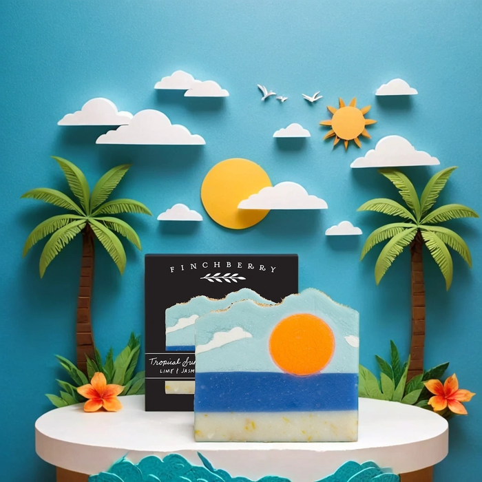 Tropical Sunshine Vegan-friendly Gluten-free Boxed Soap