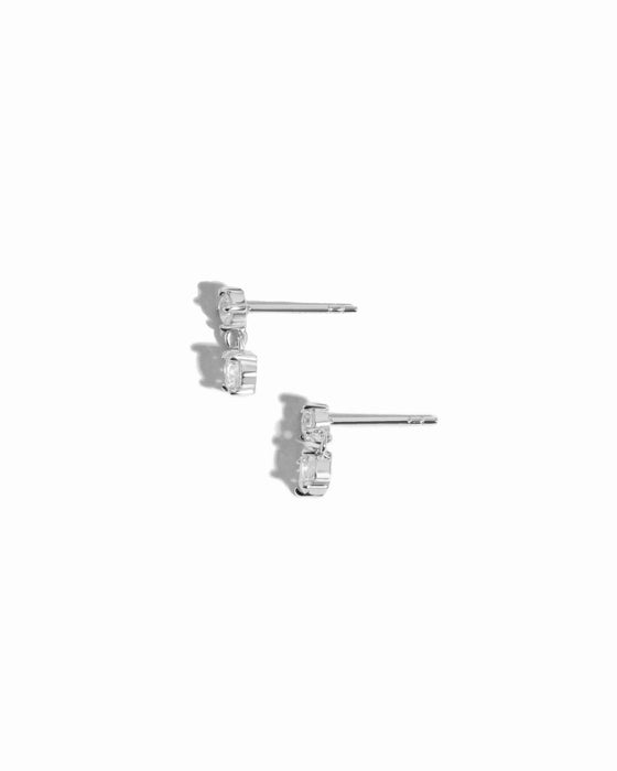 CZ Charm Studs