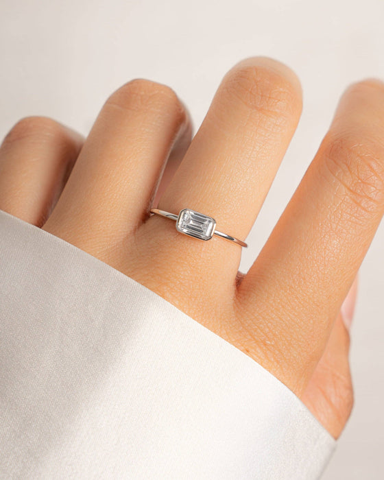 Baguette Bezel Ring