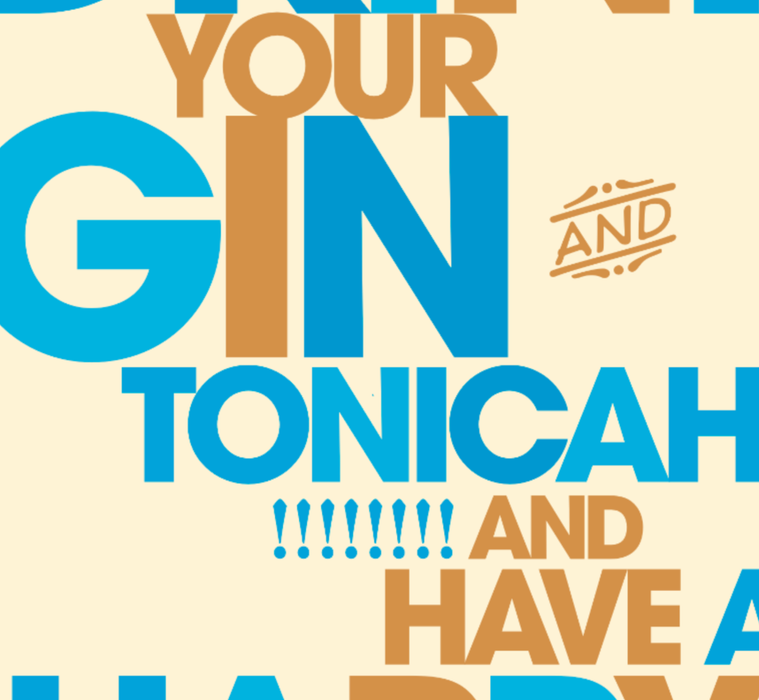 GIN + TONICAH hanukkah card