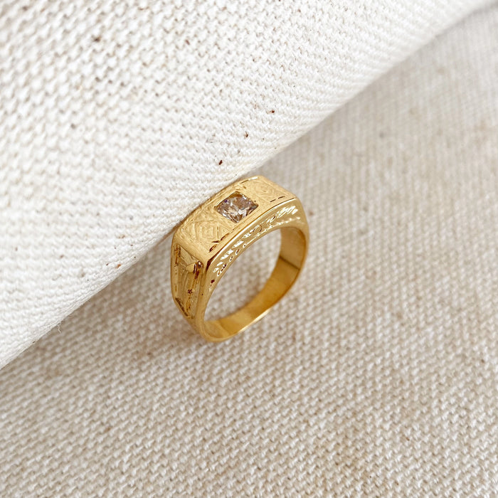 18k Gold Filled Boho Pinky Ring