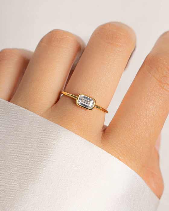 Baguette Bezel Ring