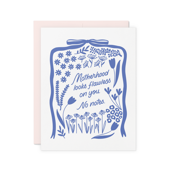 No Notes | Floral Mother’s Day or New Mom Card