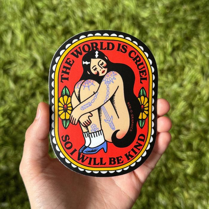 CRUEL KIND STICKER