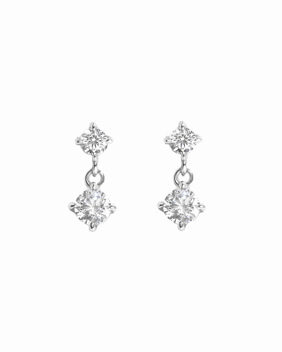 CZ Charm Studs