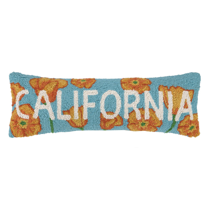 CALIFORNIA POPPY HOOK PILLOW