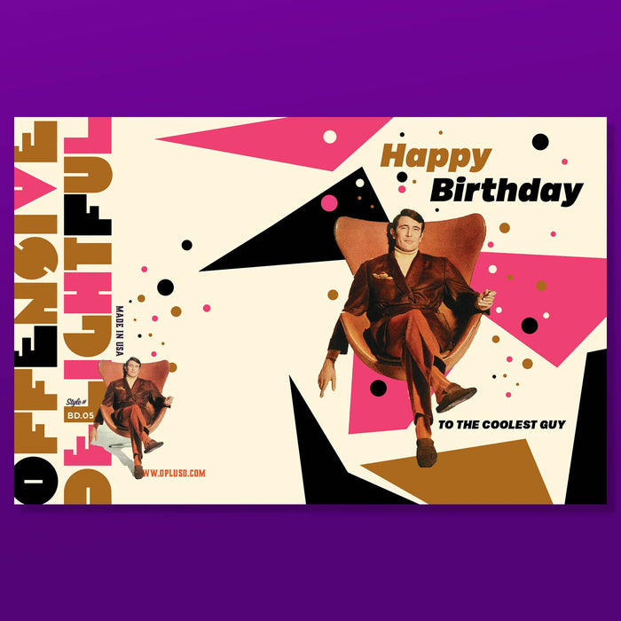 Cool Man Birthday Card