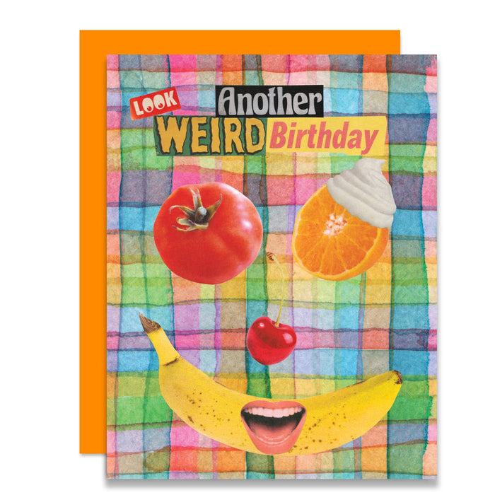 Weird Birthday Card – Surreal Collage Greeting