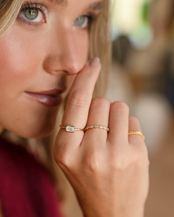 Baguette Bezel Ring