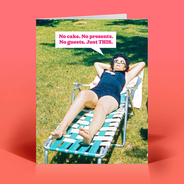 Just THIS Birthday Card