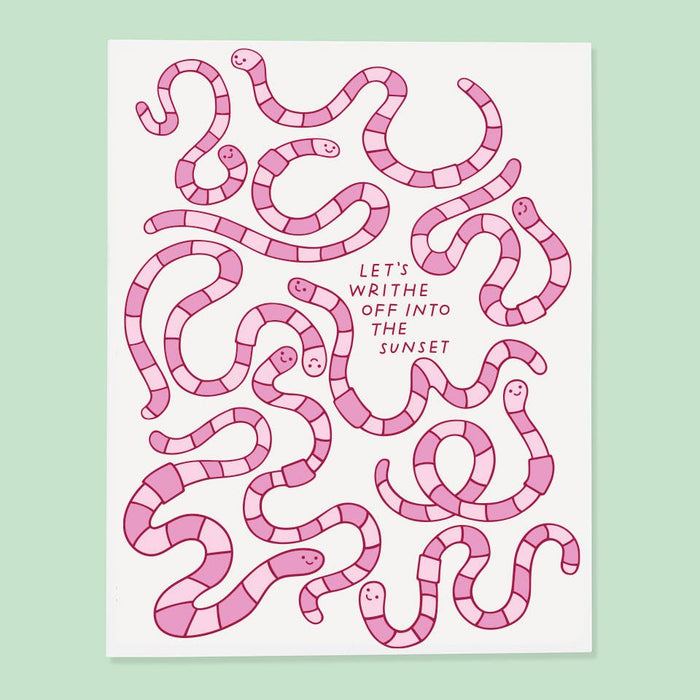 Worm Love Card