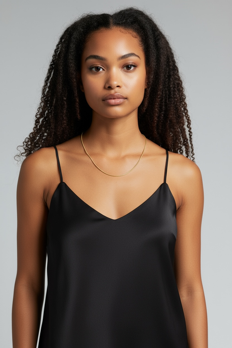 18k Gold Filled 1.2 mm Round Snake Chain Necklace