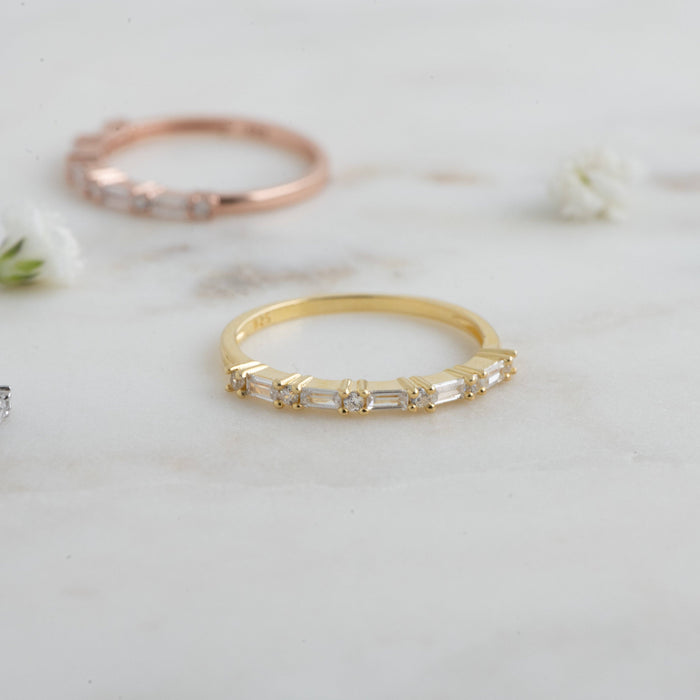 Baguette Stacking Ring