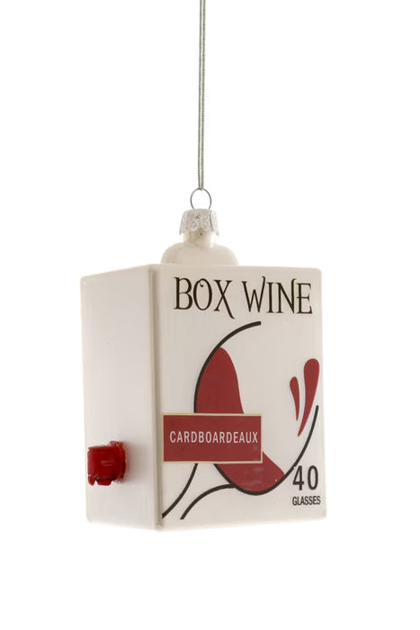 Boxed Red Wine Ornament