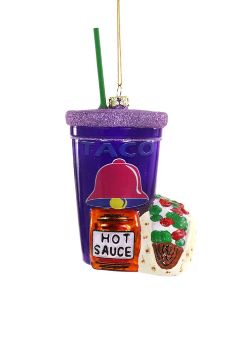 Fast Food Taco Ornament