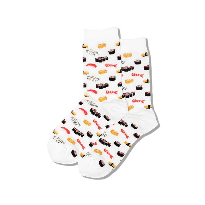 Sushi Crew Socks White