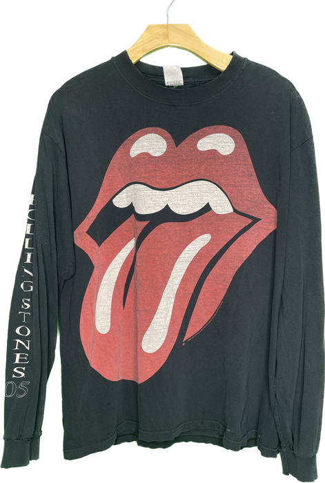 L Rolling Stones Y2K Vintage Long Sleeve Shirt 2005
