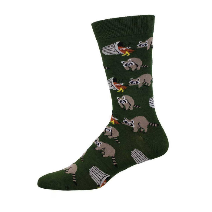 Trash Bandit Raccoon Socks