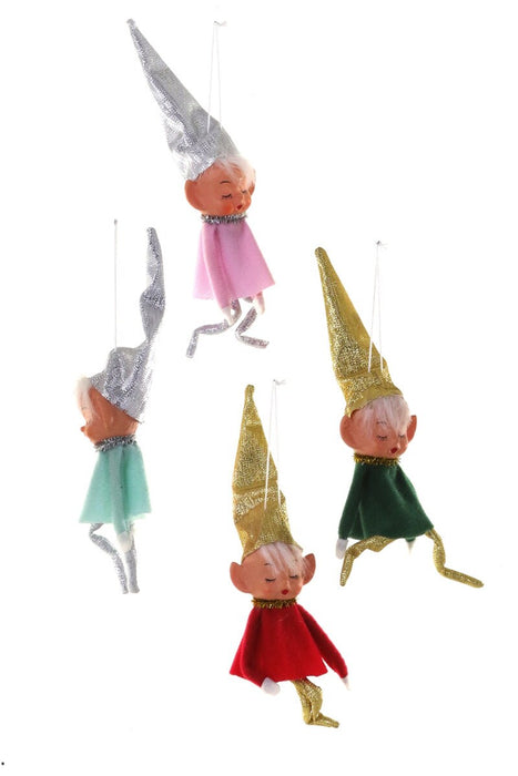 Retro Pixie Ornament