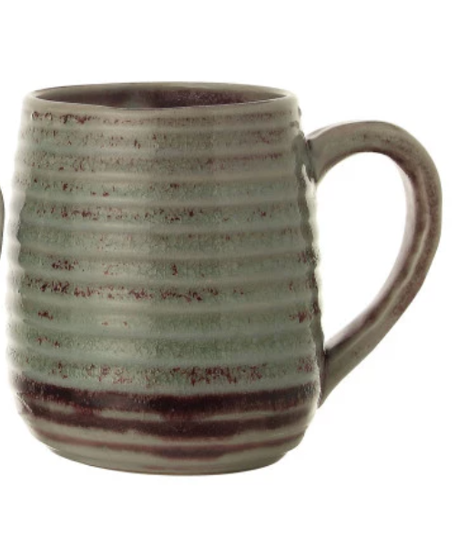 Stoneware Mug With Glaze