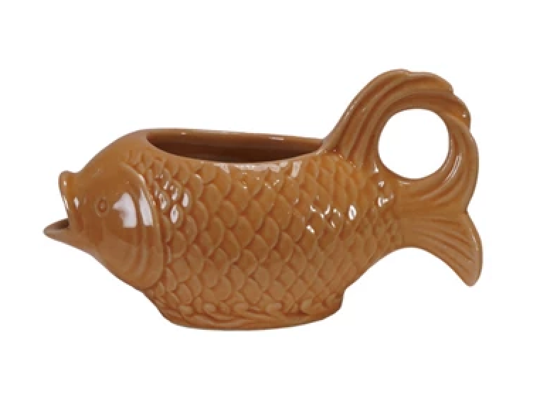 Stoneware Fish Creamer