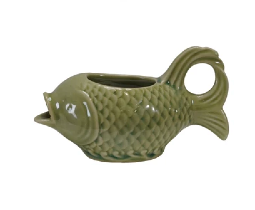 Stoneware Fish Creamer