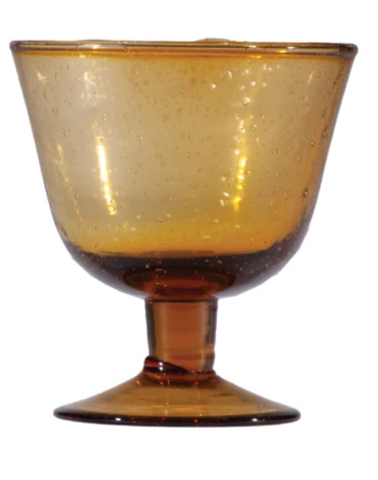 8oz Hand-Blown Stemmed Glass