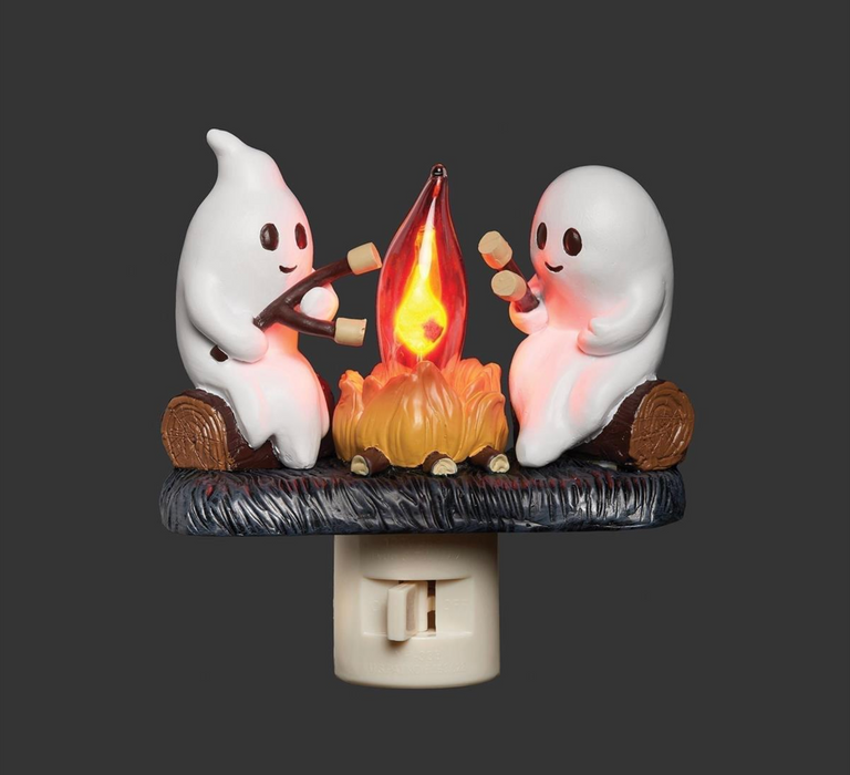 4"H Ghosts Campfire Night Light
