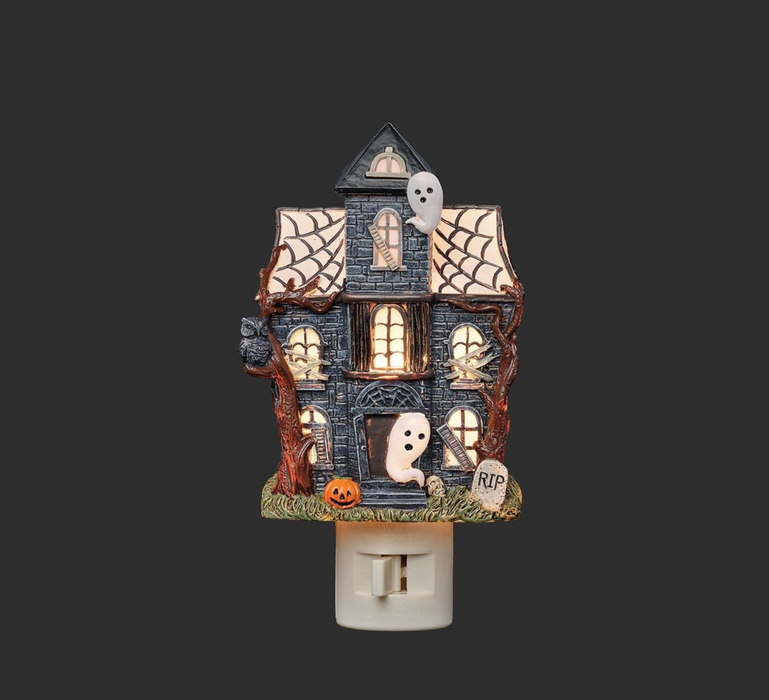 5.5"H Haunted House Night Light