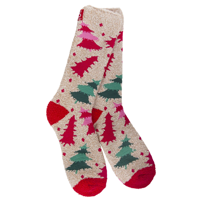 Holiday Christmas Cozy Crew Socks