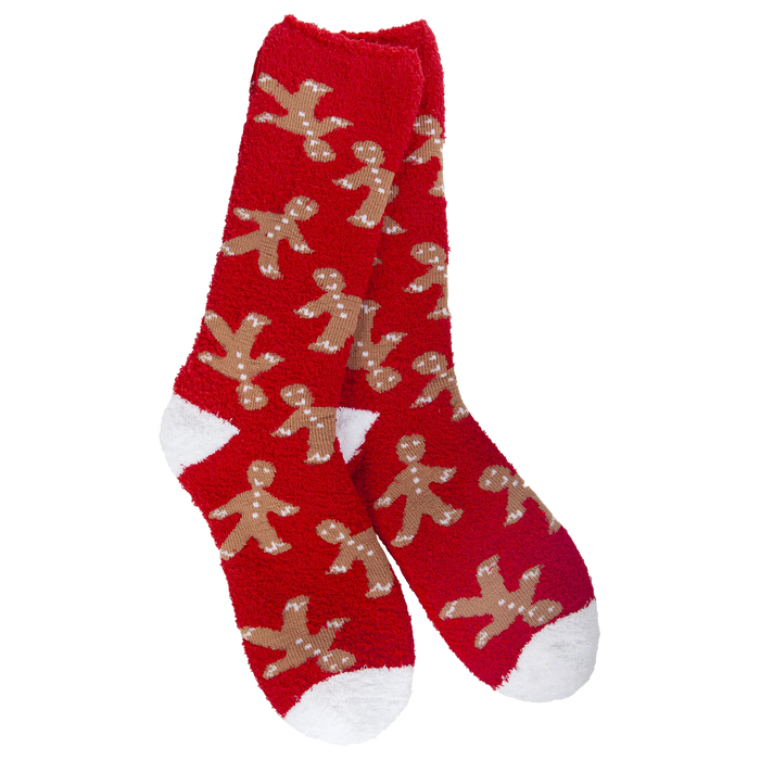 Holiday Christmas Cozy Crew Socks